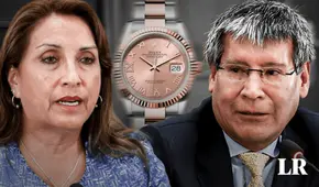 Fiscalía formaliza investigación contra Wilfredo Oscorima por ingreso ilegal de relojes Rolex para Dina Boluarte