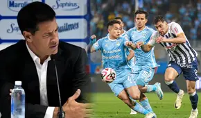 Sebastián Domínguez, técnico de Vélez, comete terrible ‘blooper’ y confunde a Alianza Lima con Sporting Cristal