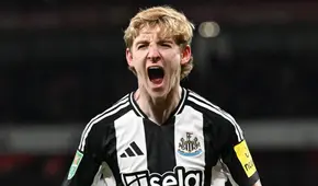 Newcastle dio el golpe: ganó 2-0 al Arsenal por las semifinales de la Carabao Cup