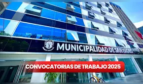 ¿Buscas trabajo? Municipalidad de San Isidro lanza ofertas de empleo con sueldos de hasta S/ 1.600 y solo primaria como requisito