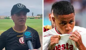 Fabián Bustos se refirió a la posible salida de Andy Polo de Universitario tras propuestas del exterior: "Hablemos de la realidad"