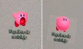 Así podrás tener a Kirby como Papelera de reciclaje: se comerá los archivos de tu laptop o PC