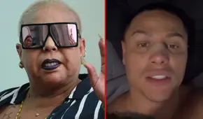 Lucía de la Cruz apoya rinoplastia de Jonathan Maicelo y lo defiende de críticas: “Con el arreglo se le va a ver mejor”