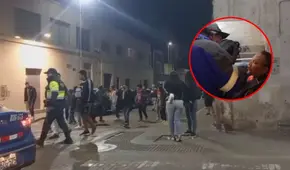 Enfrentamiento entre barristas de FBC Melgar deja un herido durante celebraciones en Arequipa