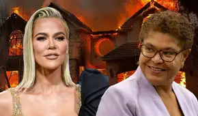 Khloé Kardashian crítica la gestión de Karen Bass por los incendios en Los Ángeles: "Eres una broma"