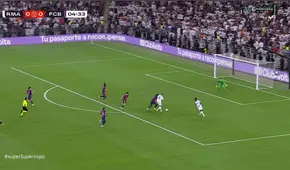 ¡Solo le bastó 5 minutos! Kylian Mbappé marca el primero para Real Madrid en la final de la Supercopa de España
