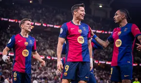 Con goles de Lamine Yamal, Lewandowski y Raphinha, Barcelona venció al Real Madrid en la Supercopa de España
