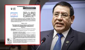 Alejandro Soto propone ley para que el presidente del Congreso promulgue normas sin necesidad de firma del Ejecutivo
