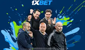 Los mejores entrenadores de la EPL según 1xBet