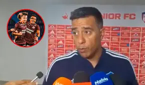 César Farías, DT de Junior, se rindió ante Universitario pese a derrota en amistoso: "Qué mejor preparación que esta"