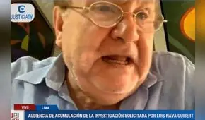 Poder Judicial confirma embargo por S/ 1.5 millones sobre los bienes de hijo de Luis Nava Guibert