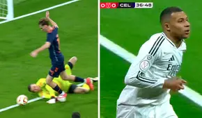 Escándalo en España: no le cobran penal a Celta, y acto seguido, Mbappé anota golazo para Real Madrid