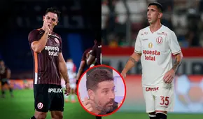 Exjugador de Universitario defiende a Churín por comparación con Dorregaray en su debut: "Menos mal que hizo gol"