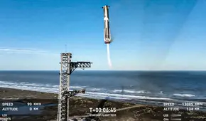 Nuevo éxito para SpaceX: séptimo vuelo de la nave Starship, impulsado por el Super Heavy, logró despegar