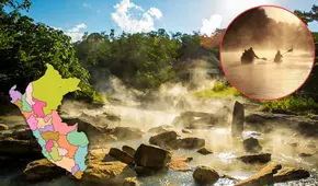 Explorador de National Geographic descubrió en Perú el río hirviente más grande del mundo: temperaturas superan los 90°C