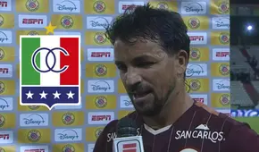 Gabriel Costa y su insólita explicación de la derrota de Universitario ante Once Caldas por 1-0: "Cambió el destino del partido"