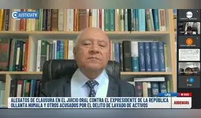Abogado de Ollanta Humala expone alegatos finales en juicio por aportes de Venezuela y Brasil