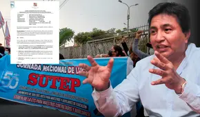 Sutep plantea al Minedu bono de hasta S/30.000 para docentes con maestrías y doctorados