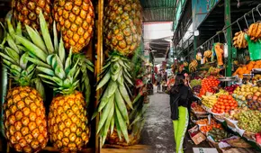 Estos son los mercados de Lima con altos niveles de pesticidas en piñas: superan en 7.600% el límite permitido