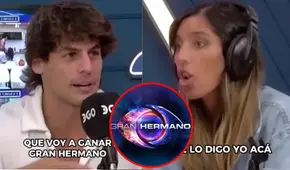 Renato Rossini Jr. enfrenta a conductores argentinos y asegura que ganará 'Gran hermano': "Ahí les quiero ver la cara"