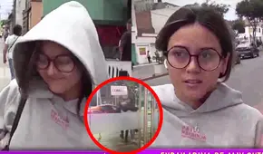 Así reaccionó Amy Gutiérrez cuando le preguntaron por romance con pareja de su exbailarina: "No voy a decir nada"