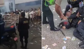 Enfrentamiento entre barristas de la 'U' y Alianza deja a policía herido en Barranco: agente recibió pedrada en la cara