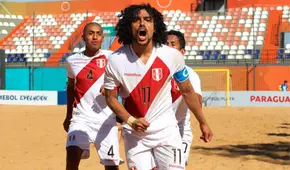 ¡El 'Messi' del fútbol playa! Billy Velezmoro, capitán de la selección peruana, es nominado a mejor jugador del mundo