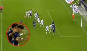 Nace una nueva dupla: Guerrero marca para Alianza Lima de cabeza tras gran centro de Ceppelini y gana 1-0 a LDU