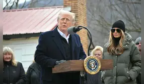 Donald Trump llega a Los Angeles para inspeccionar las zonas afectadas por los incendios en Estados Unidos