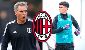 Hinchas 'explotan' contra 'Chemo' por dejar en banca al arquero del AC Milan: "Lo sentimos, Doneda"