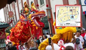 Año Nuevo Chino en Lima 2025: ruta completa y calles cerradas en el Centro Histórico este sábado 1 de febrero