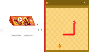 Google celebra el Año Nuevo Chino 2025 con un doodle interactivo inspirado en la 'Viborita' de Nokia