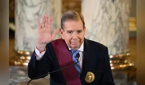 Edmundo González, presidente electo de Venezuela, llegó a Perú tras estar en Ecuador