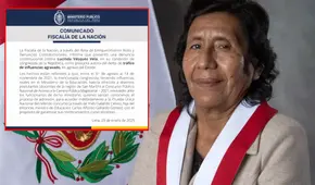 Lucinda Vásquez: Fiscalía presentó denuncia constitucional contra congresista por presunta filtración de prueba de docentes