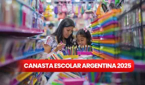 Vuelta a clases Argentina 2025: ¿de cuánto es el aumento en la canasta escolar?
