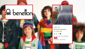 Benetton lanza remate de ropa, mochilas y miles de productos en Perú con más del 70% de descuento tras cierre de más de 400 tiendas
