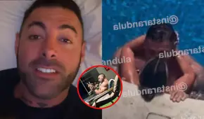 Sebastián Lizarzaburu aclara su relación sentimental tras ser captado con misteriosa mujer en una piscina: "Solo ella"