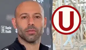 Javier Mascherano quedó satisfecho tras su partido ante Universitario: "Nos hizo crecer como equipo"