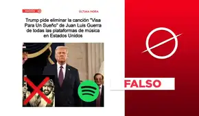 Donald Trump no pidió eliminar la canción "Visa para un sueño" de Juan Luis Guerra en Estados Unidos
