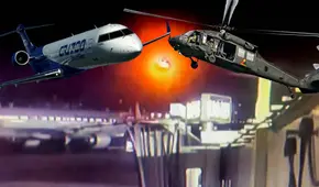 Rescatistas identifican a 55 víctimas de tragedia aérea en Washington y recuperan motor en el río Potomac