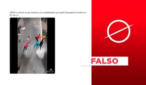 Este video no muestra una protesta que bloquea el tráfico vehicular en Estados Unidos