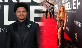 Quién es Trevor Noah, el comediante que calificó en los Grammy a Shakira como "lo más grande que salió de Colombia que no es delito"