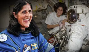 Suni Williams, astronauta varada 7 meses en el espacio, habla desde la Estación Espacial: "Intento recordar cómo es caminar"