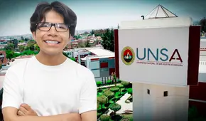 Joven logra primer puesto en la UNSA con puntaje casi perfecto y sorprende con su esfuerzo: “No dormí una semana”