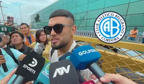 Rodrigo Ureña sobre su frustrado pase a Belgrano de Córdoba: “Yo quería jugar en Argentina"