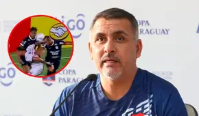 DT de Nacional de Paraguay fastidiado por polémico penal a Alianza Lima y advierte: Esperemos que esas jugadas las cobren siempre