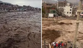 Huaico en Nasca: desborde de río afecta viviendas en el sur de Lima tras intensas lluvias