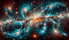 Descubren la estructura más grande del universo de 1.300 millones años luz de ancho y lleva un nombre en honor a los incas