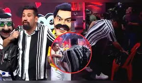 Aldo Miyashiro tiene explosiva reacción y 'abandona' EN VIVO el set de 'Ocho locos': "No me gusta"