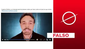Video de Eugenio Derbez que insta al voto juvenil no se relaciona con las elecciones de Ecuador